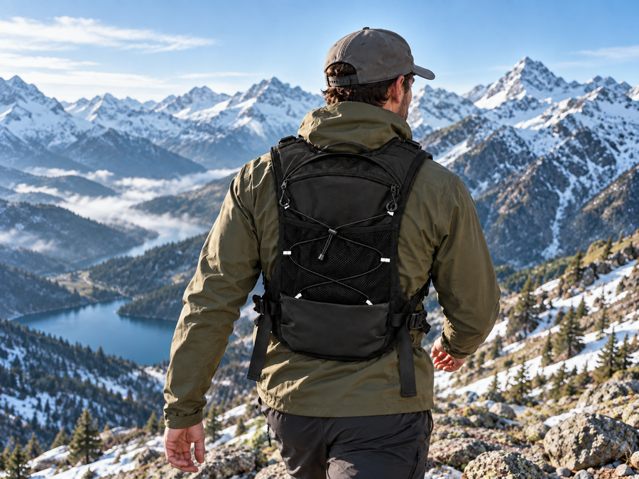 Hike it.